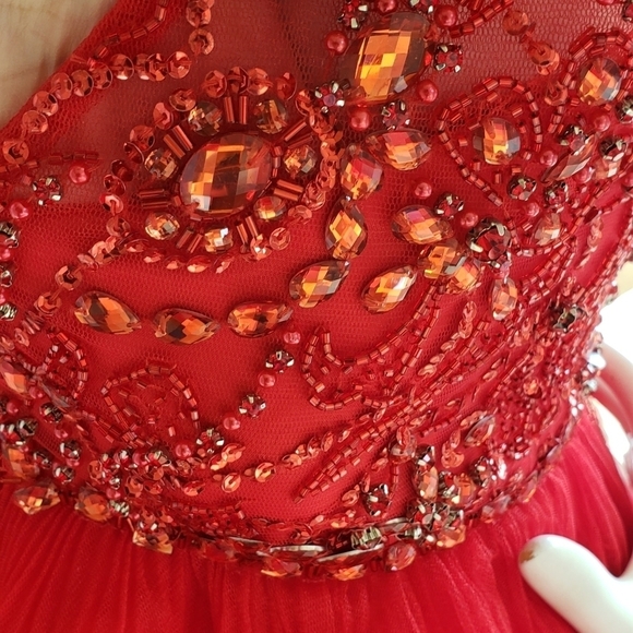 ❤PROM Sherri Hill GOURGUES Dress - Picture 8 of 9